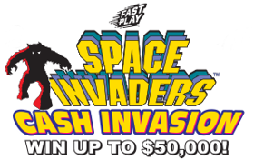 SPACE INVADERS™ Cash Invasion Logo