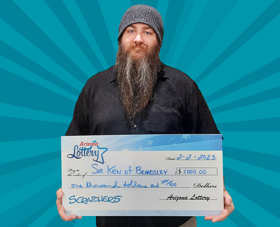 Arizona Lottery Winner Sir Ken of Beardsley