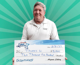 Arizona Lottery Winner Thomas W