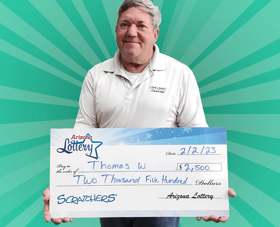 Arizona Lottery Winner Thomas W