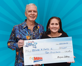 Arizona Lottery Winner Bruce & Patty S.