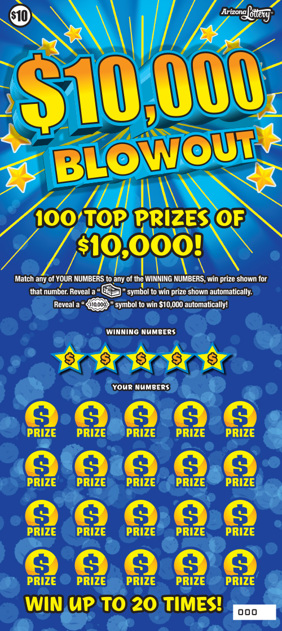 #1406 $10,000 Blowout Logo