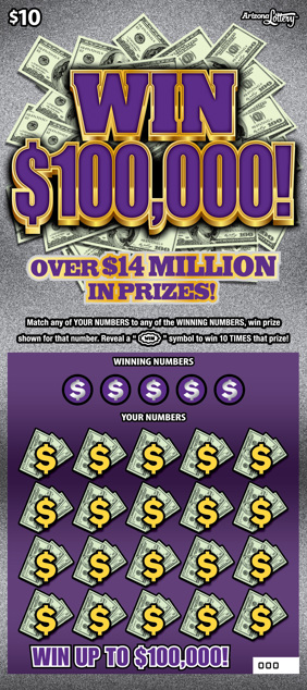 #1414 Win $100,000 Logo