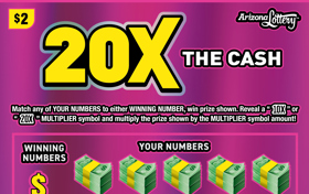 20X The Cash Logo