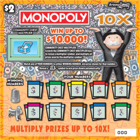 #1472 MONOPOLY 10X® Logo