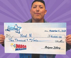 Arizona Lottery Winner Noel N