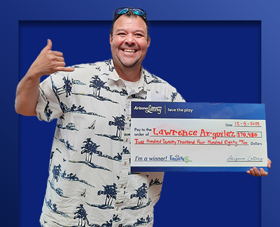 Arizona Lottery Winner Lawrence A. 