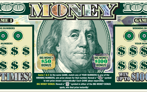 Money, $10 ticket, Win Up To $100,000, win up to 22 times