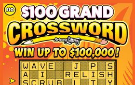$100 Grand Crossword Logo