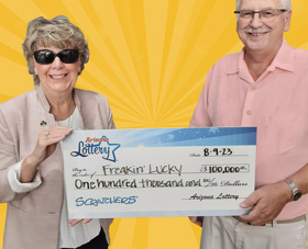 Arizona Lottery Winner Freakin' Lucky