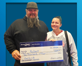 Arizona Lottery Winner Robert