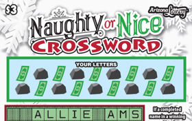 Naughty or Nice Crossword Logo