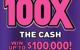 100X The Cash Logo