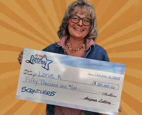 Arizona Lottery Winner Lorie R.