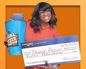 Arizona Lottery Winner Denise Ratliff