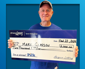 Arizona Lottery Winner Mark Classen