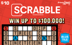 SCRABBLE Crossword Game, $10 ticket, win up to $100K, over $13.5 million in prizes