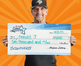 Arizona Lottery Winner Donald J
