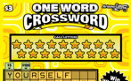 One Word Crossword, $3 Ticket, Win Up To $20,000