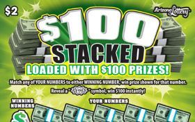 $100 Stacked Logo
