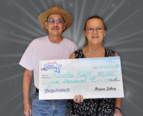 Arizona Lottery Winner Marsha Klatt