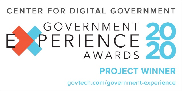 Government Experience Award 2020 image
