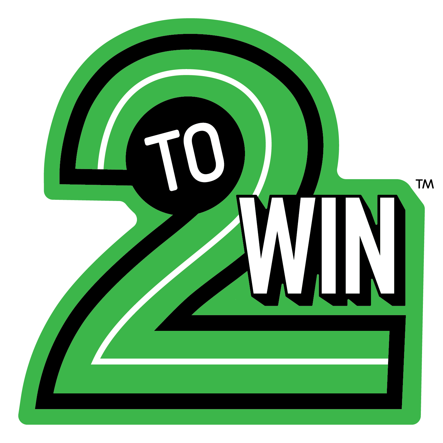 Two to Win Logo