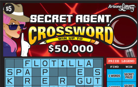 Secret Agent Crossword Logo